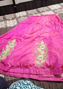 Beautiful Pink Lehenga Choli with Dupatta