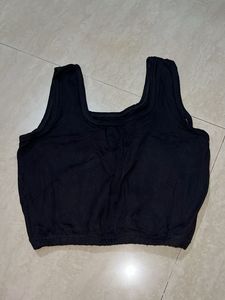 Black Basic Tank Top