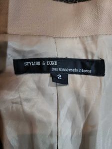 Beige Suit Blazer