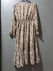 Floral Print Maxi Dress