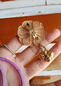 Purple Thread Bangles with Tassels