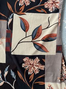 Patchwork Floral Print Slip Dress