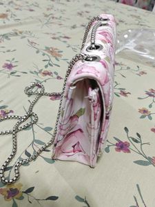 Unused Lino Perros Floral Sling Bag
