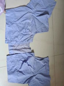 Light Blue Cotton Blouse