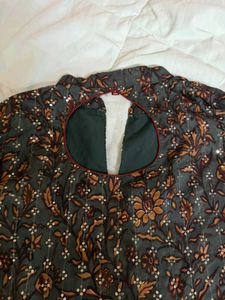 Bohemian Floral Print Kurta