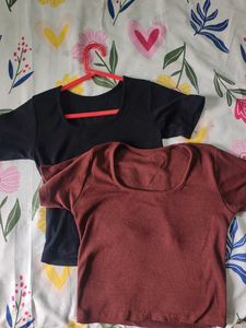 2 Pack Square Neck Tops