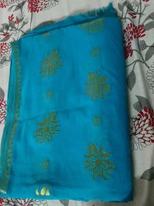 Beautiful Blue Saree