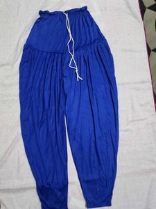 Blue and red  Palazzos &amp; Salwars each one 250, 2p