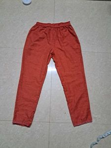 Orange 3 peice Kurta Set