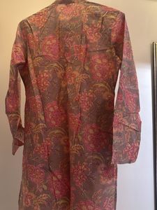 Beautiful Floral Print Kurta