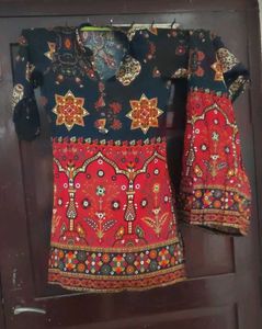 Vibrant Printed black Co-ord set