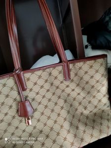 Vintage Patterned Tote Bag