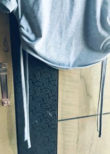 Grey Ruched T-Shirt