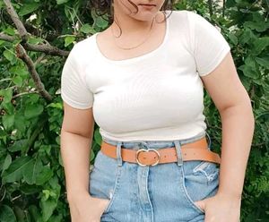 combo of Square Neck T-Shirt
