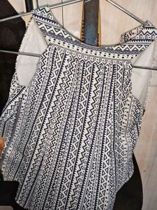 Boho Print Sleeveless Top