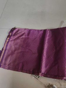 kanjivaram silk woven saree new with tag