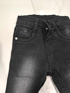 Black Wash Denim Jeans