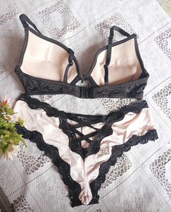 Floral push up Bra &amp; Panty Set