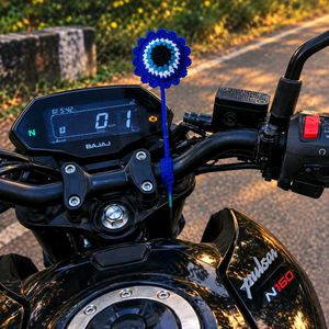 crochet bike charm stick