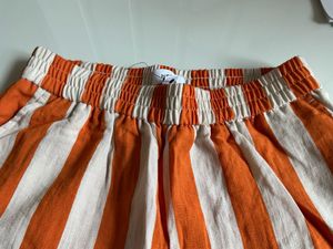 Striped Wide-Leg Pants