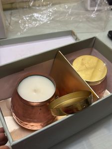 Elegant candle box, strong scented