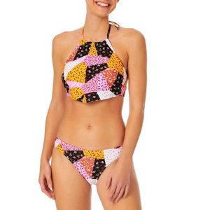 17127. Colorful Patchwork Bikini Set