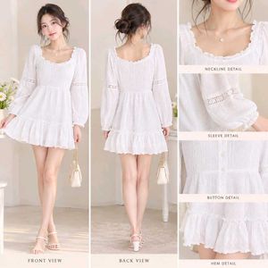 Chic White Mini Dress