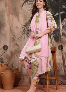 Beautiful Floral Kurta Set
