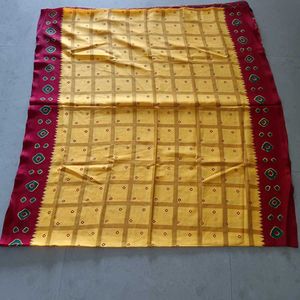 Yellow &amp; Red Saree
