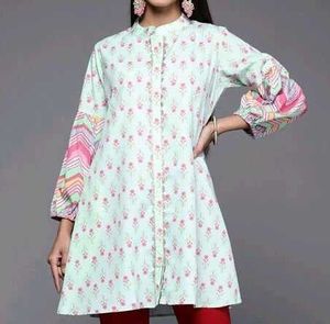Designer Kurta with Balloon Sleeves
