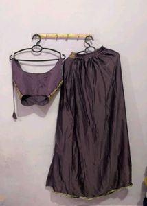 Embroidered Blouse and Pleated Skirt Set