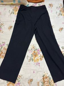Classic Black Wide-Leg Pants