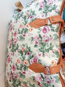 Floral Print Travel Bag