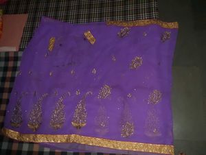 stone heavy work new saree