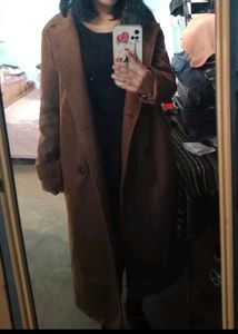 Elegant Brown Trench Coat