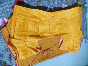 New Saree With Designar Blause