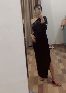 Black Off Shoulder Dress🥵