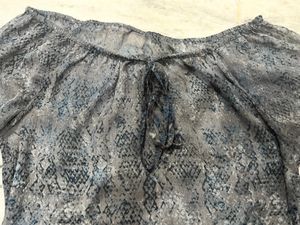 Georgette Net Top