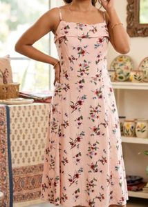 Floral Print Midi Dress