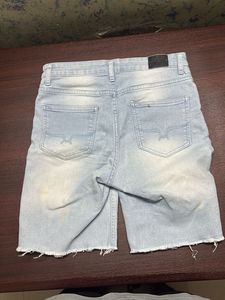 Light Wash Denim Shorts