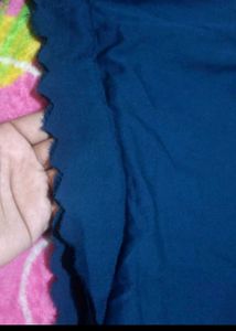 Navy Blue Kurta Set with net dupatta