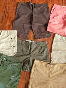 Combo of 8 Unisex Shorts