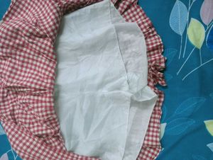 Cute Red Gingham Skirt