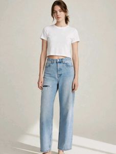 Light Wash High Waisted Jeans