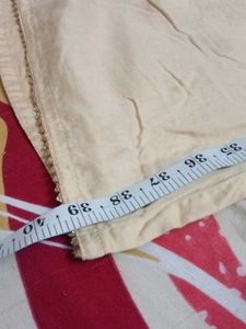 Elegant Embellished Cream Kurti