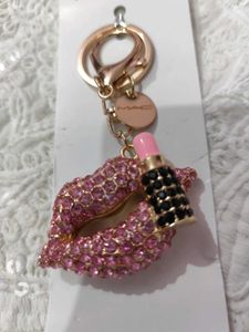 Mac Heart Shape Keychain