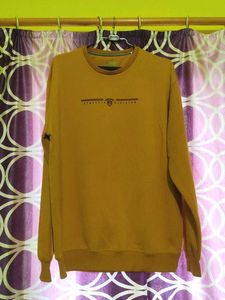 Mustard Pullover Sweatshirt