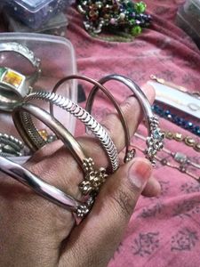 Assorted Bracelets with Gemstones