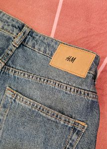 H&amp;M wide leg jeans
