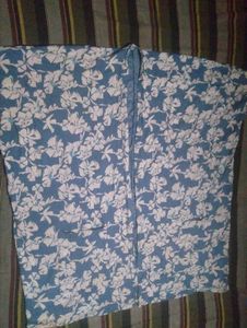 Blue Floral Kimono